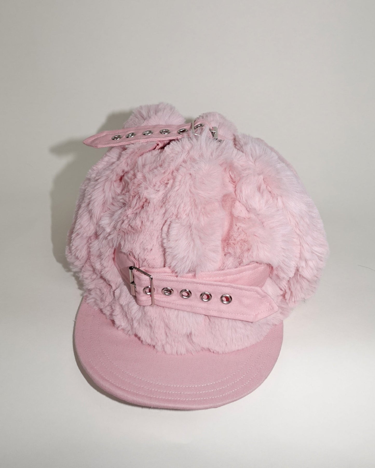 Faux Fur Snapback, Babypink - Sourtai - Snapback