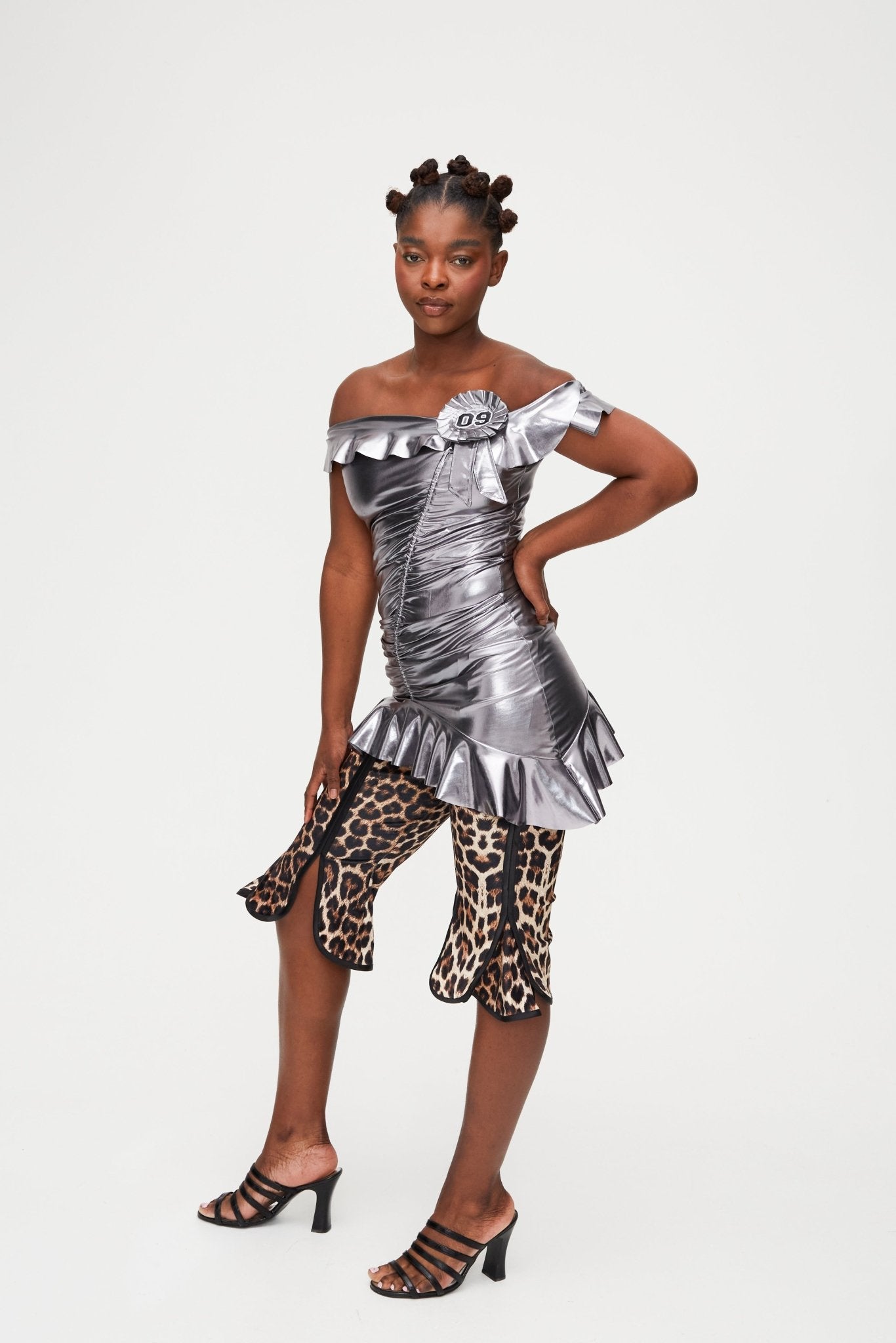 seux daw pedal pushers, leopard - Sourtai -