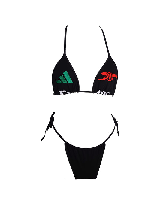 Arsenal Bikini, Black (XS-M)