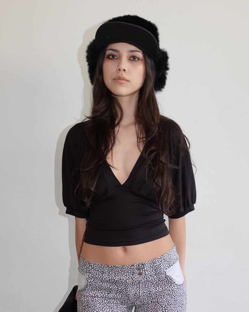 juliette top, black