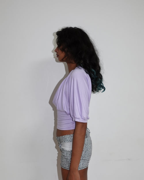 amaka shorts, black & white leopard