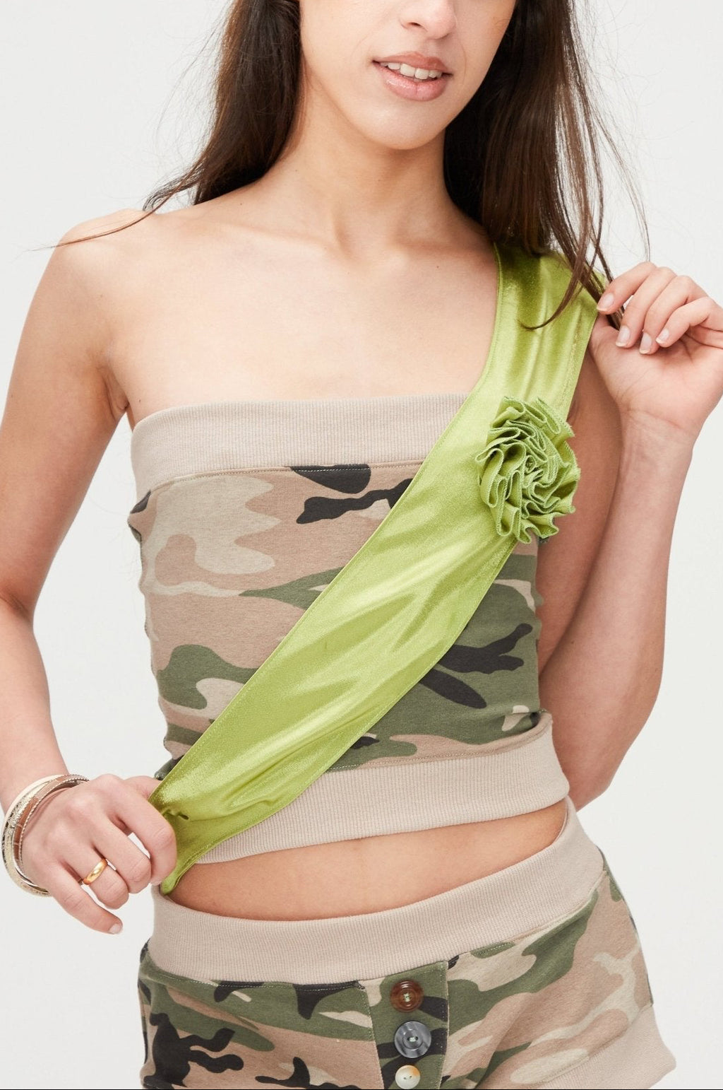 klong thaph tube top, camo - Sourtai - 