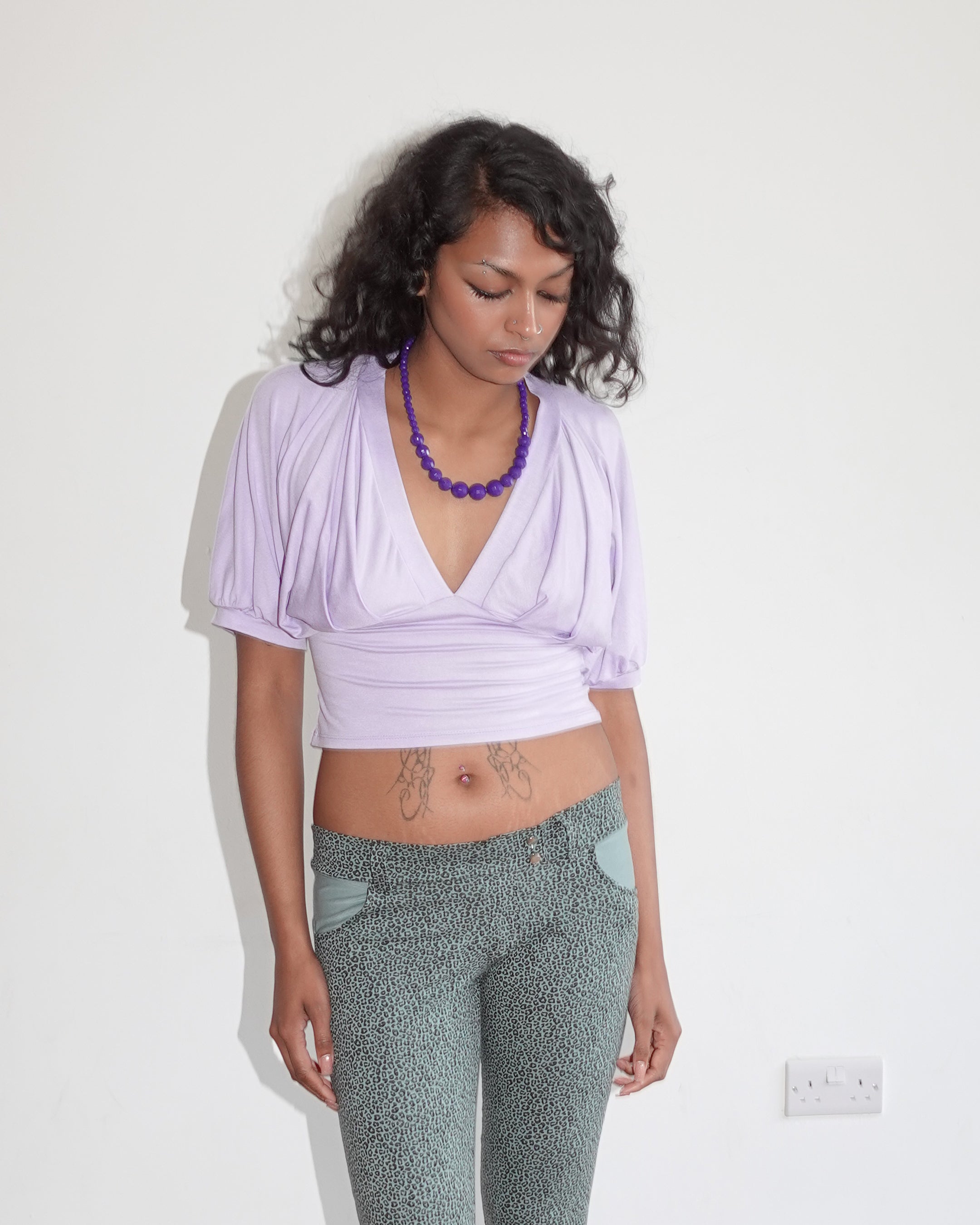 juliette top, lilac