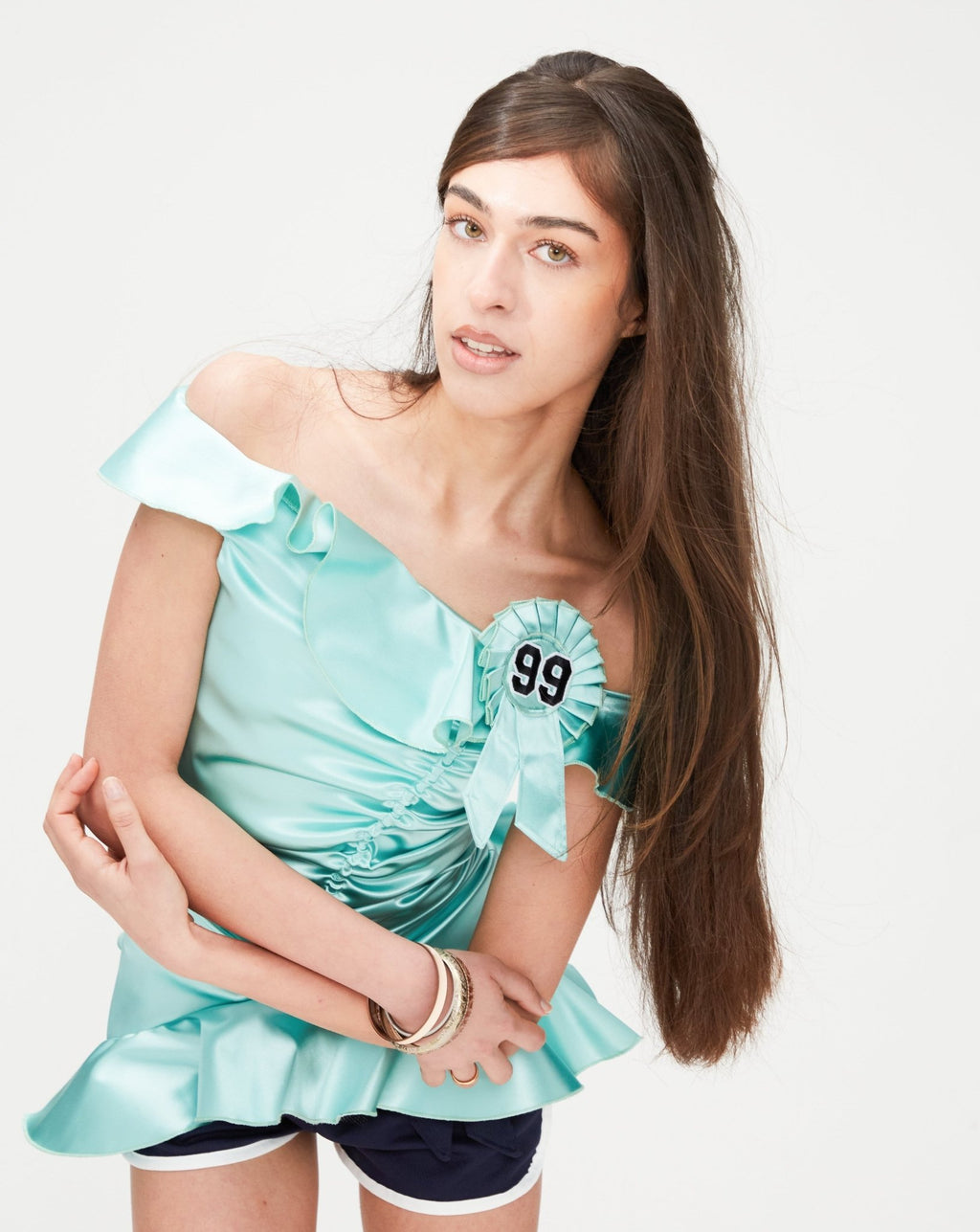 mi chai top, teal - Sourtai - 
