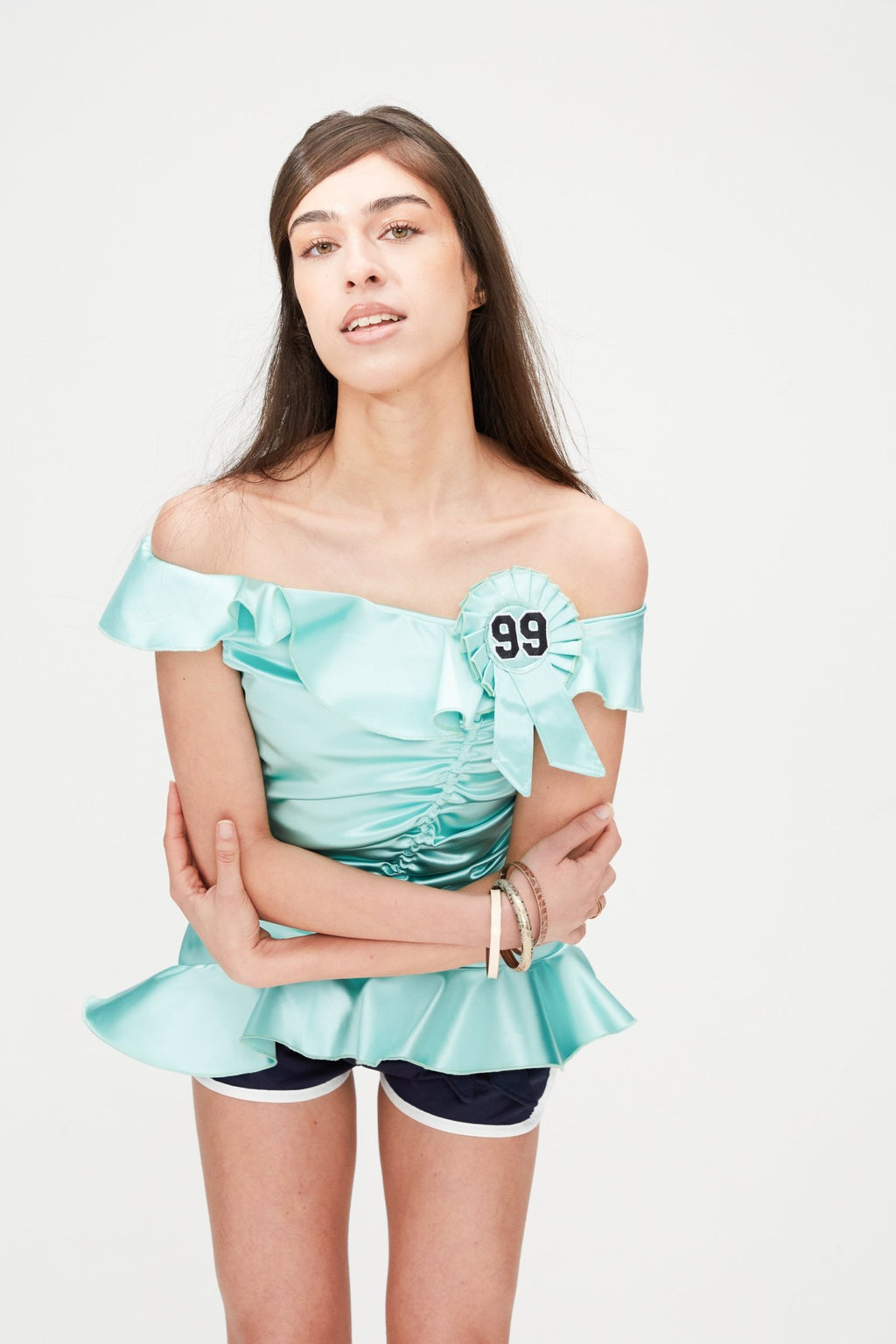 mi chai top, teal - Sourtai - 